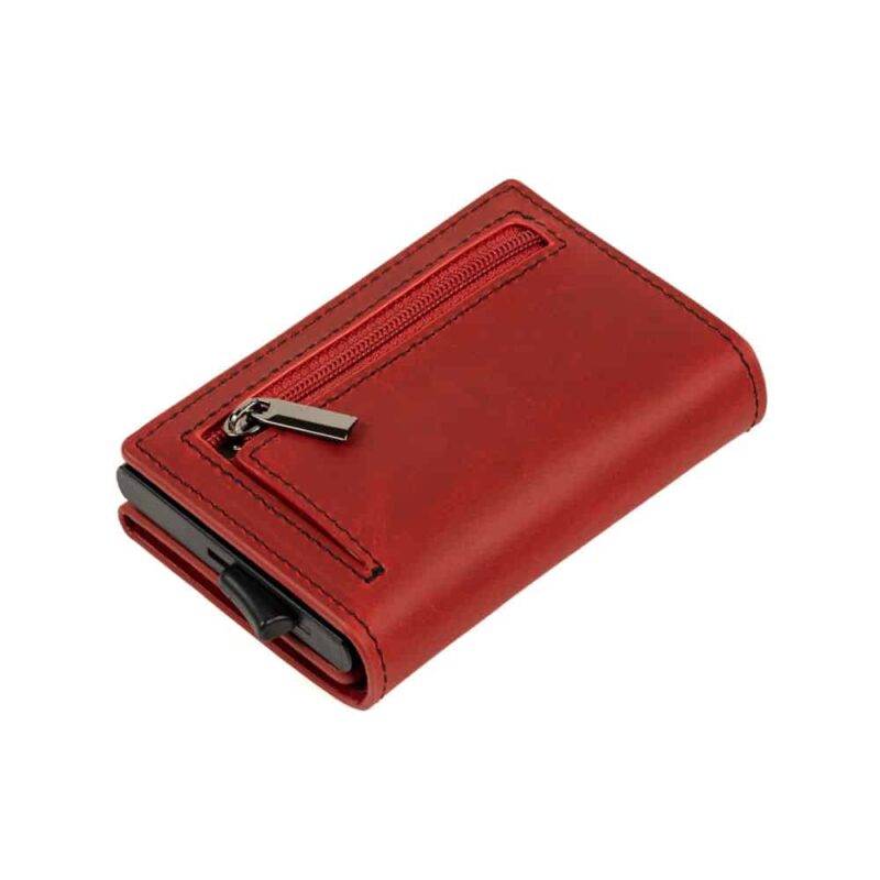 Kaarditasku KT004 Elevated Plus 2.0-red-tagumine-pool-valgel-taustal Kaarditasku KT004 Elevated Plus 2.0 Red tagumine pool