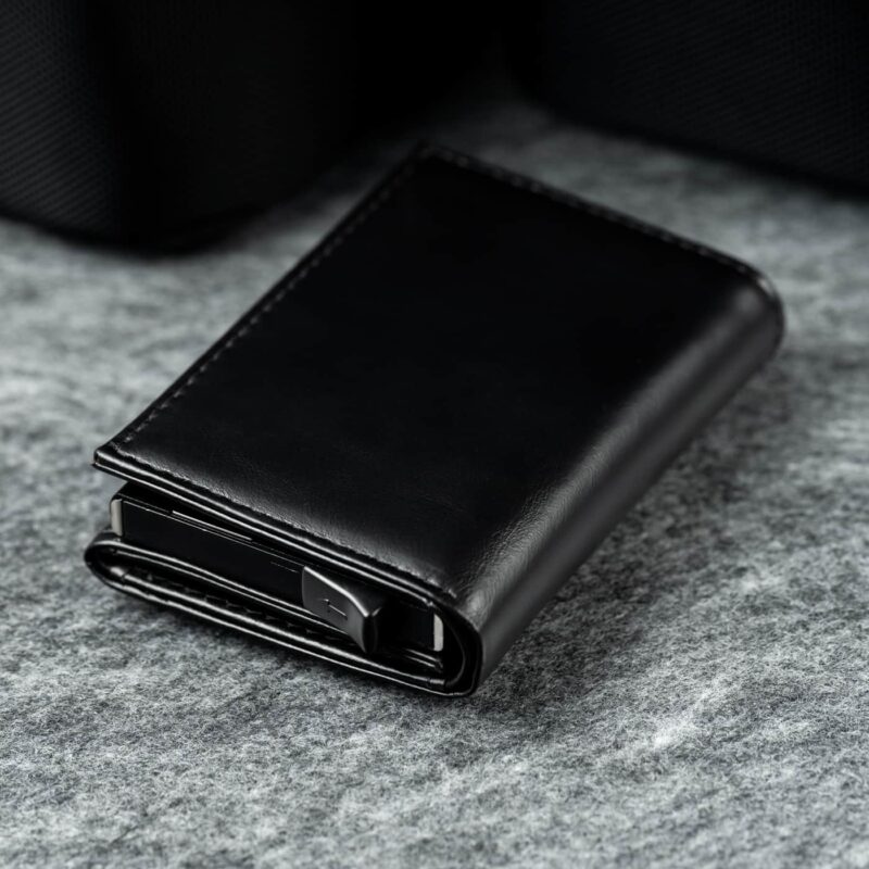 KT008 - Täisnahast kaarditasku - Elevated Premium 1.0 - Black - tagumine pool KT008 - Täisnahast kaarditasku - Elevated Premium 1.0 - Black - tagumine pool