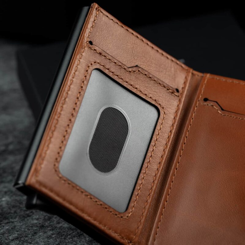 KT008 - Täisnahast kaarditasku - Elevated Premium 1.0 - Dark Orange Brown - seest KT008 - Täisnahast kaarditasku - Elevated Premium 1.0 - Dark Orange Brown - seest